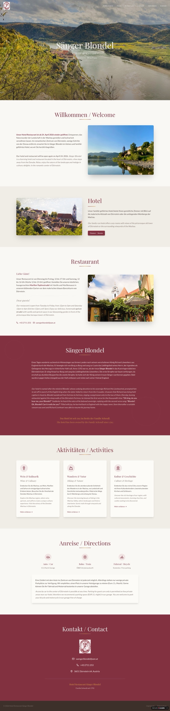 Hotel Sänger Blondel